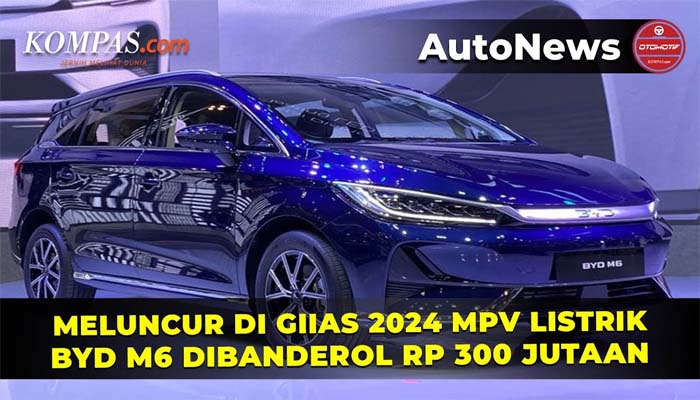 Bikin Kaget, Wujud MPV Listrik BYD M6 yang Dijual Rp 379 Juta